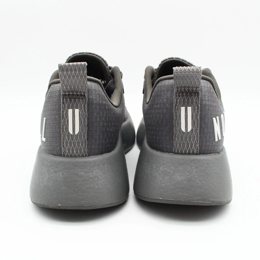 NOBULL Ripstop Runner Translucent Running Shoes Womens Size 8 Gray Lace Up
